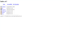 Desktop Screenshot of download.ircddb.net
